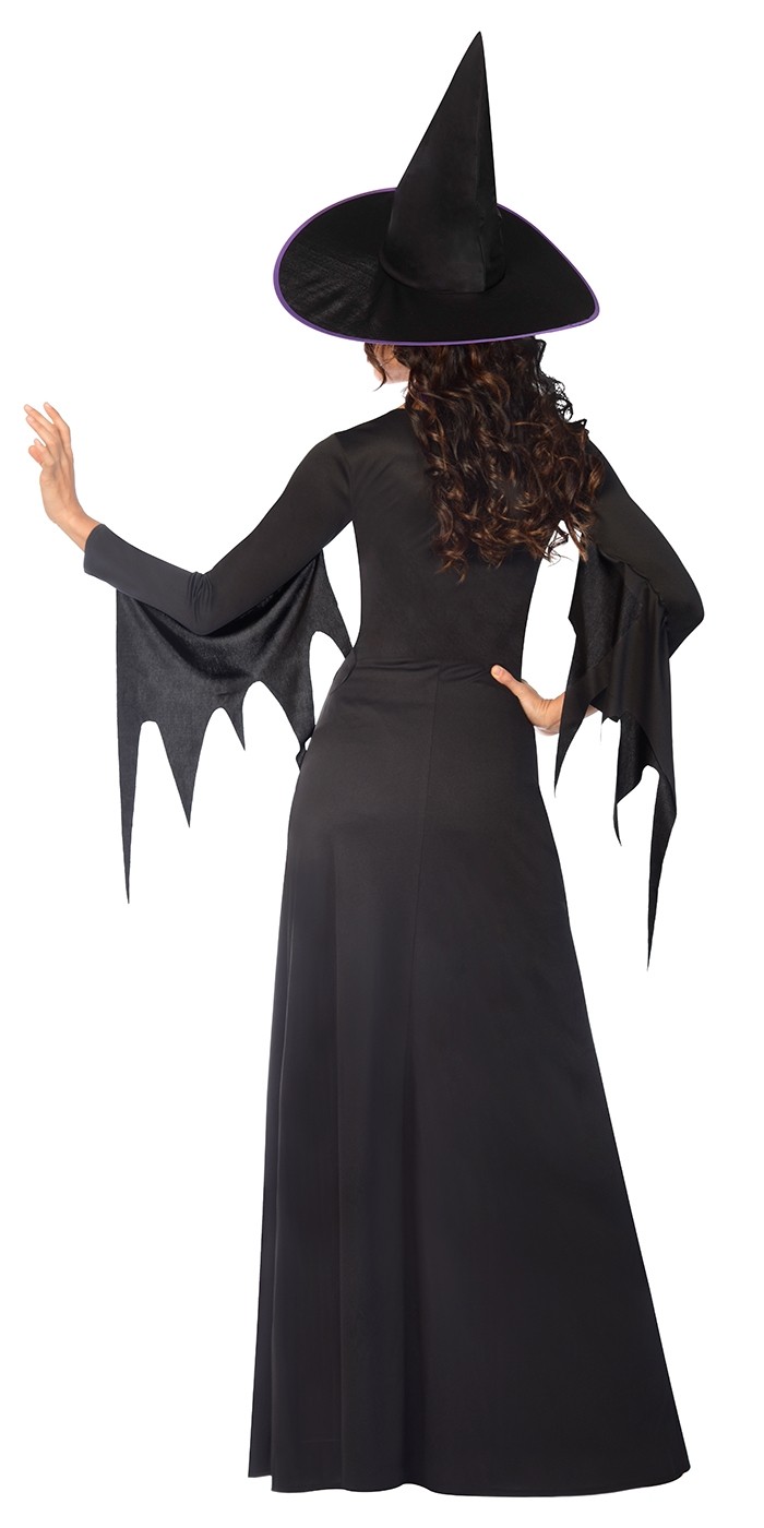 Mystic Purple Classic Witch Costume - Adult Size 5XL - Image 4