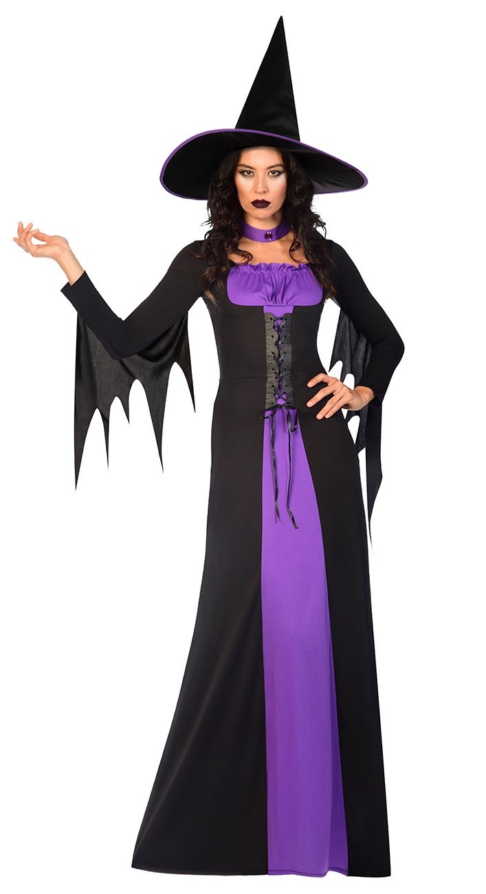 Mystic Purple Classic Witch Costume - Adult Size 5XL