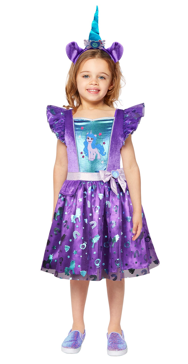 Official Licensed My Little Pony Izzy Moonbow Costume - Age 4 to 6 Years