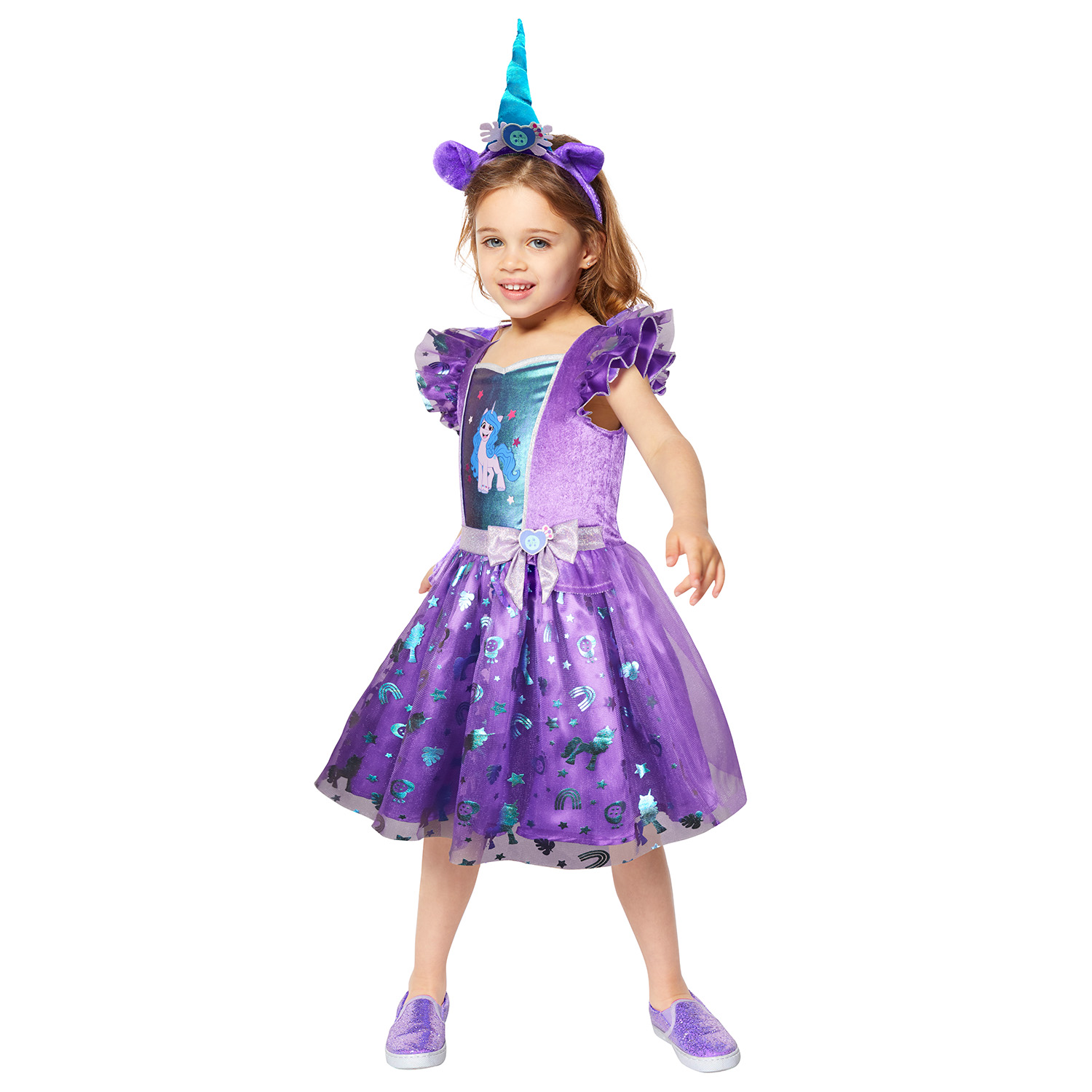 Official Licensed My Little Pony Izzy Moonbow Costume - Age 4 to 6 Years - Image 4
