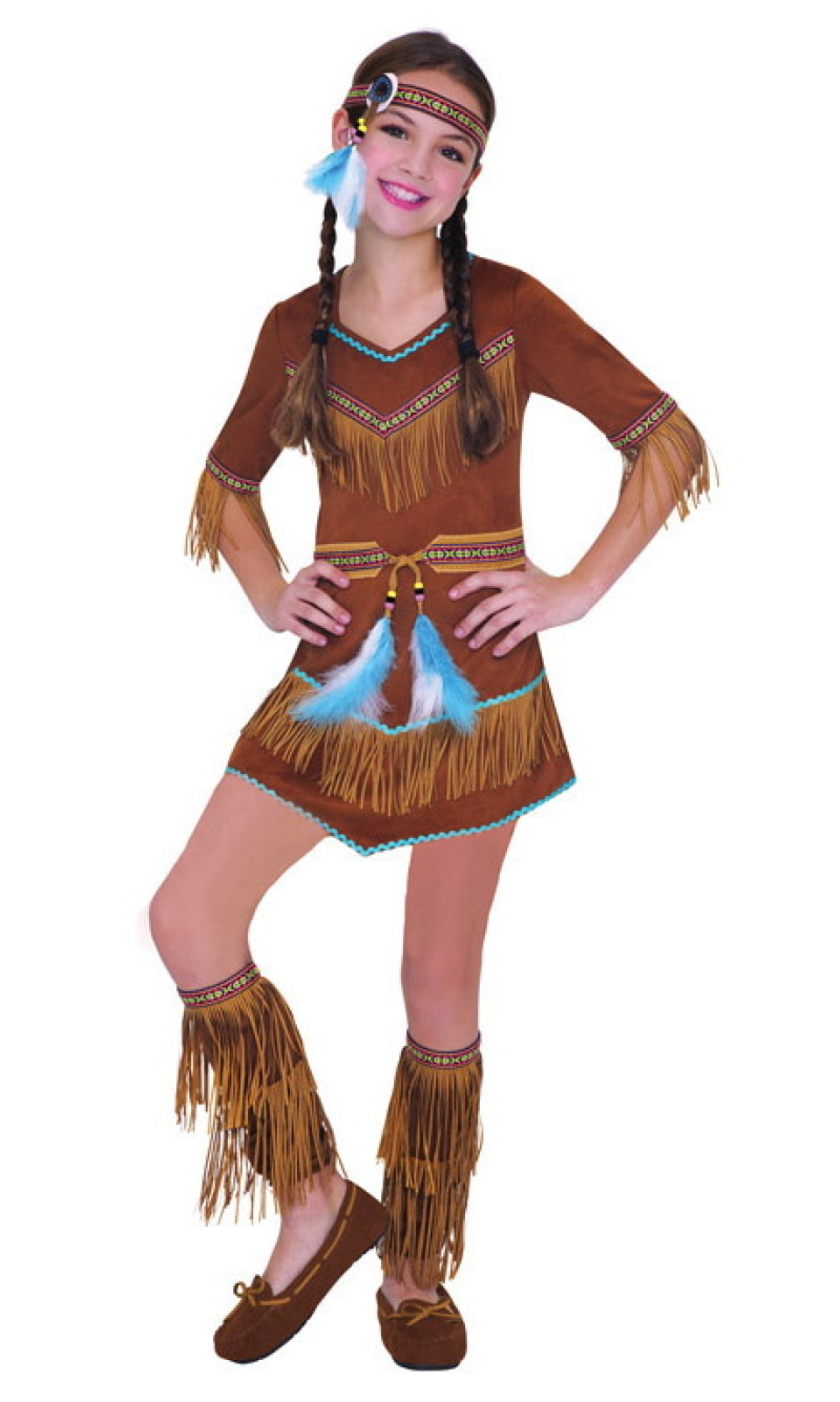 Dream Catcher Indian Costume - Age 4 to 6 Years