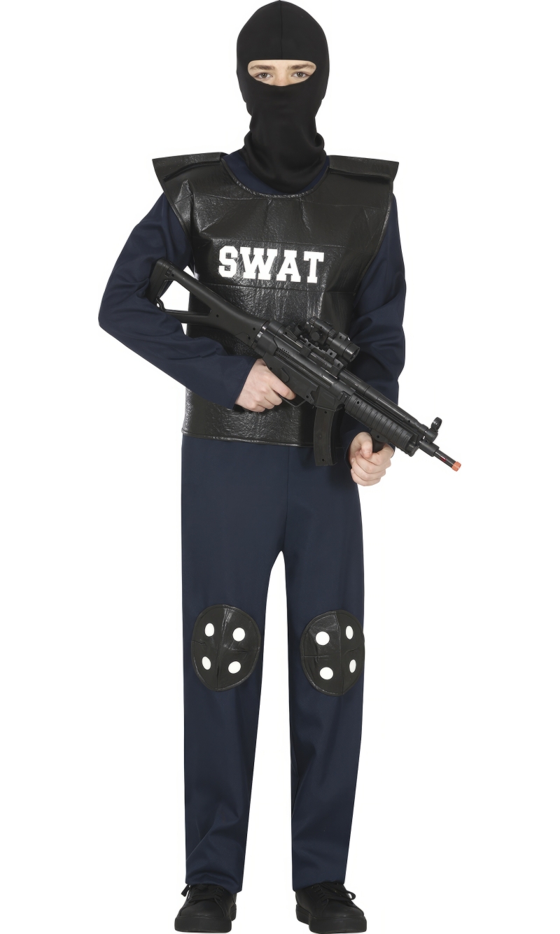 SWAT Team Boy Costume – Age 14 to 16 Years