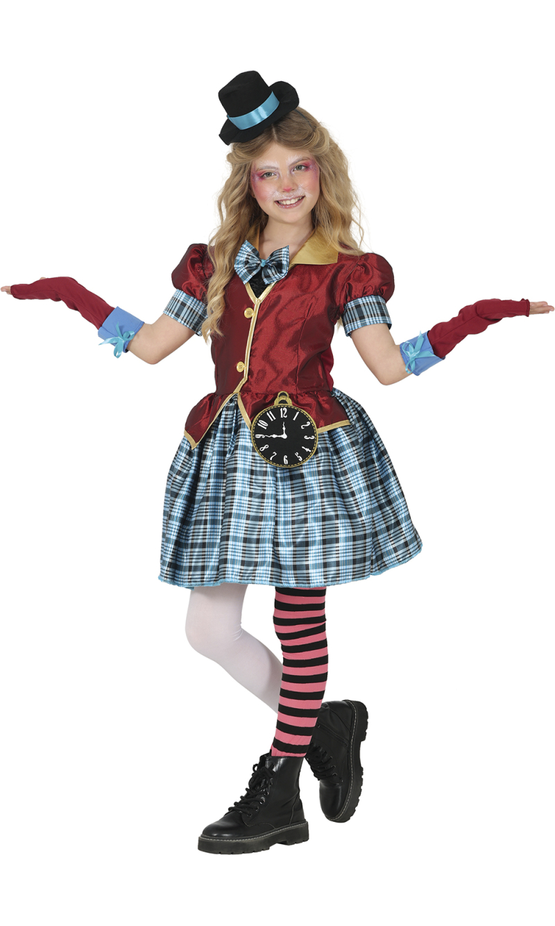 Tic Tac Mad Hatter Costume - Age 5 to 6 Years