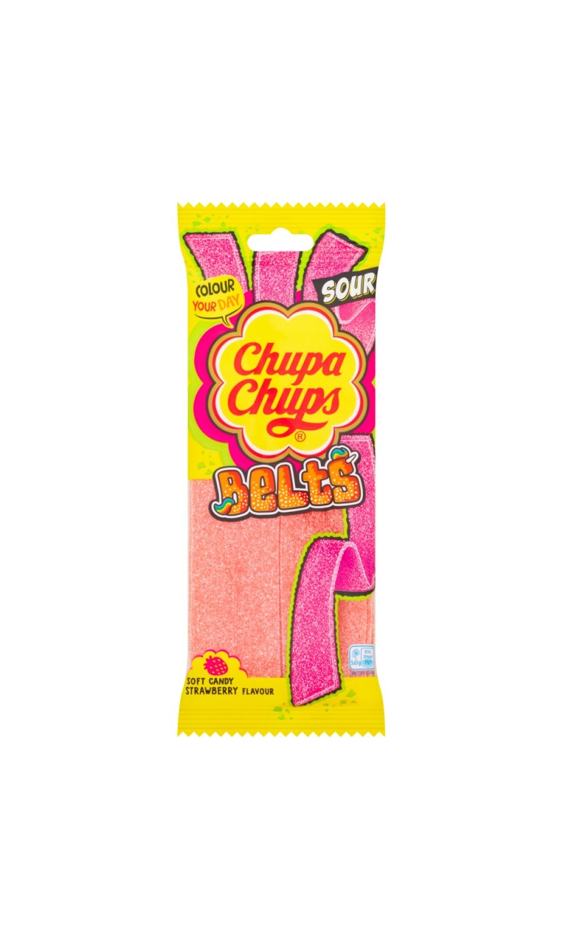 Chupa Chups Sour Belts - 90g