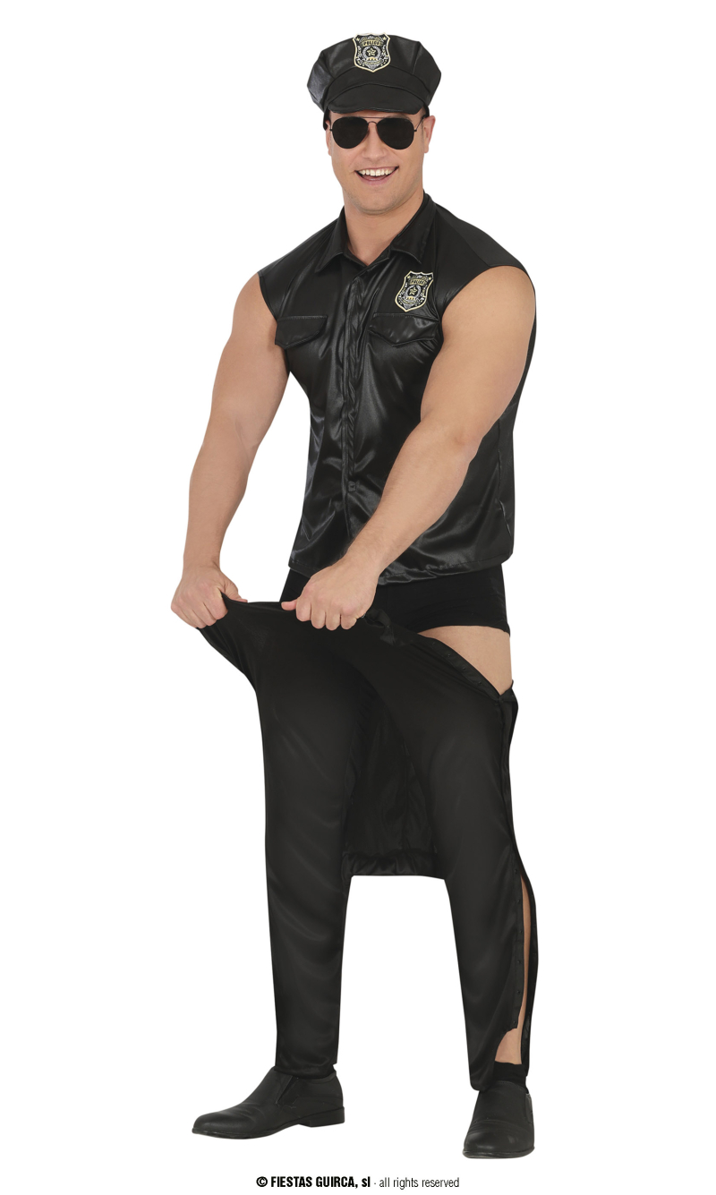 Mr Sexy Police Man Costume - Adult Size Medium (48-50)