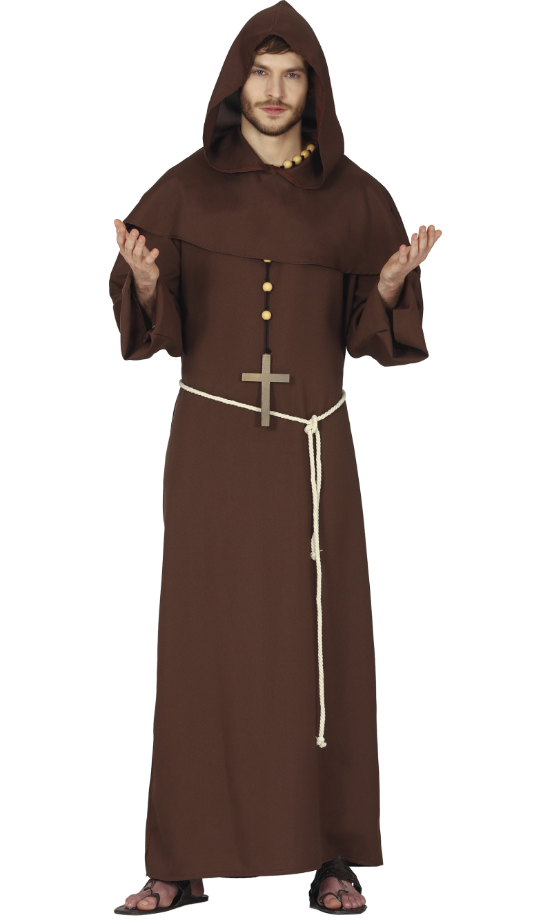 The Monk Man Costume - Adult Size Extra Large (54-56)