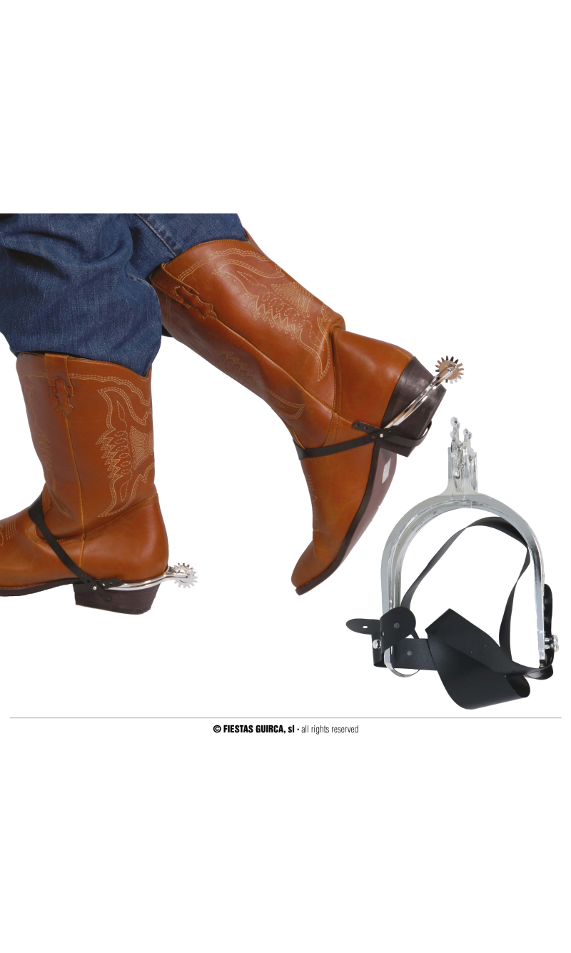 Cowboy Spurs Set of 2 - Child One Size