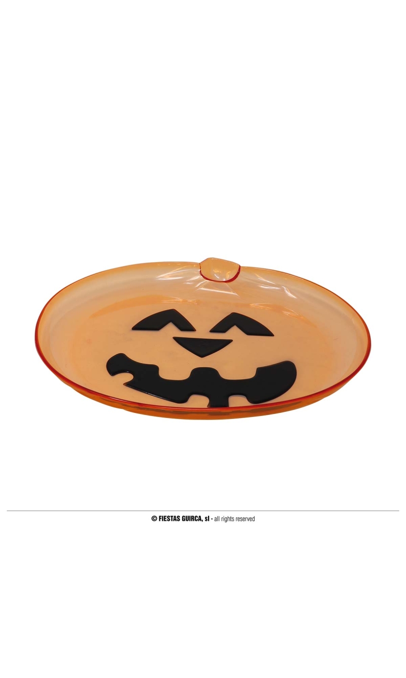 Halloween Pumpkin Plate 32x28cm