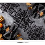 Halloween Spiderweb Table Runner 34x136cm