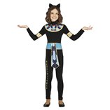 Egyptian Cat Girl Costume - Age 10 to 12 Years