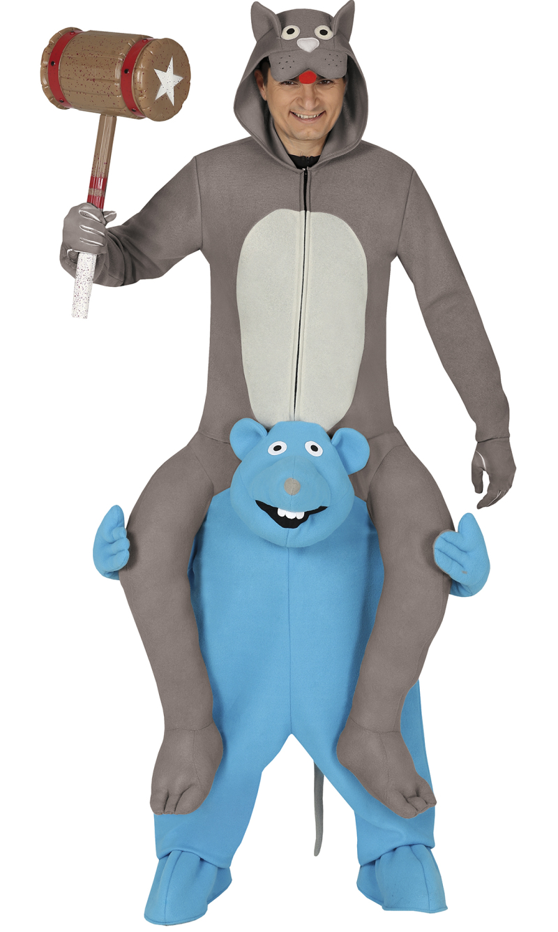 Cat & Mouse Let Me Go Costume - Adult Size Large (52-54)