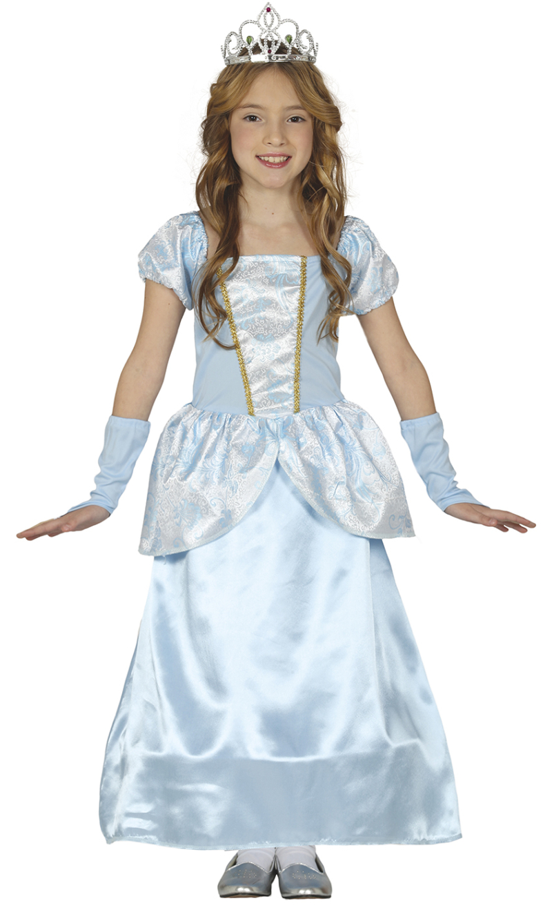 Cinderella Blue Princess Costume - Age 5 to 6 Years