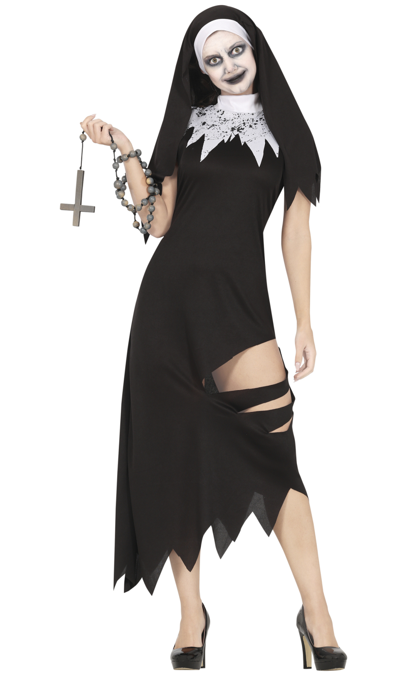 Cursed Nun Costume - Adult Size Small (36-38)