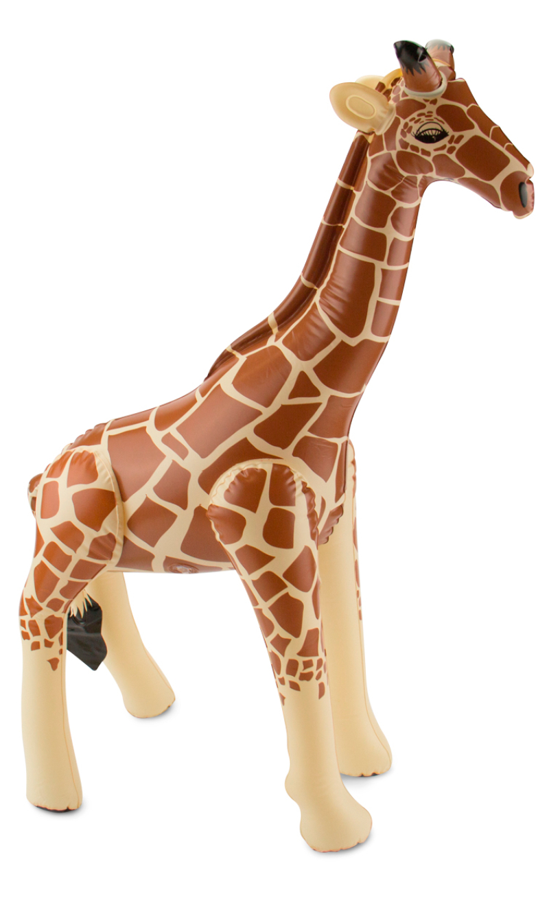 Inflatable Giraffe - 74x65cm
