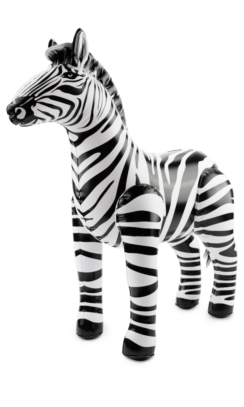 Inflatable Zebra - 60x55cm
