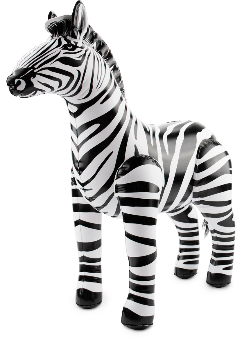 Inflatable Zebra - 60x55cm