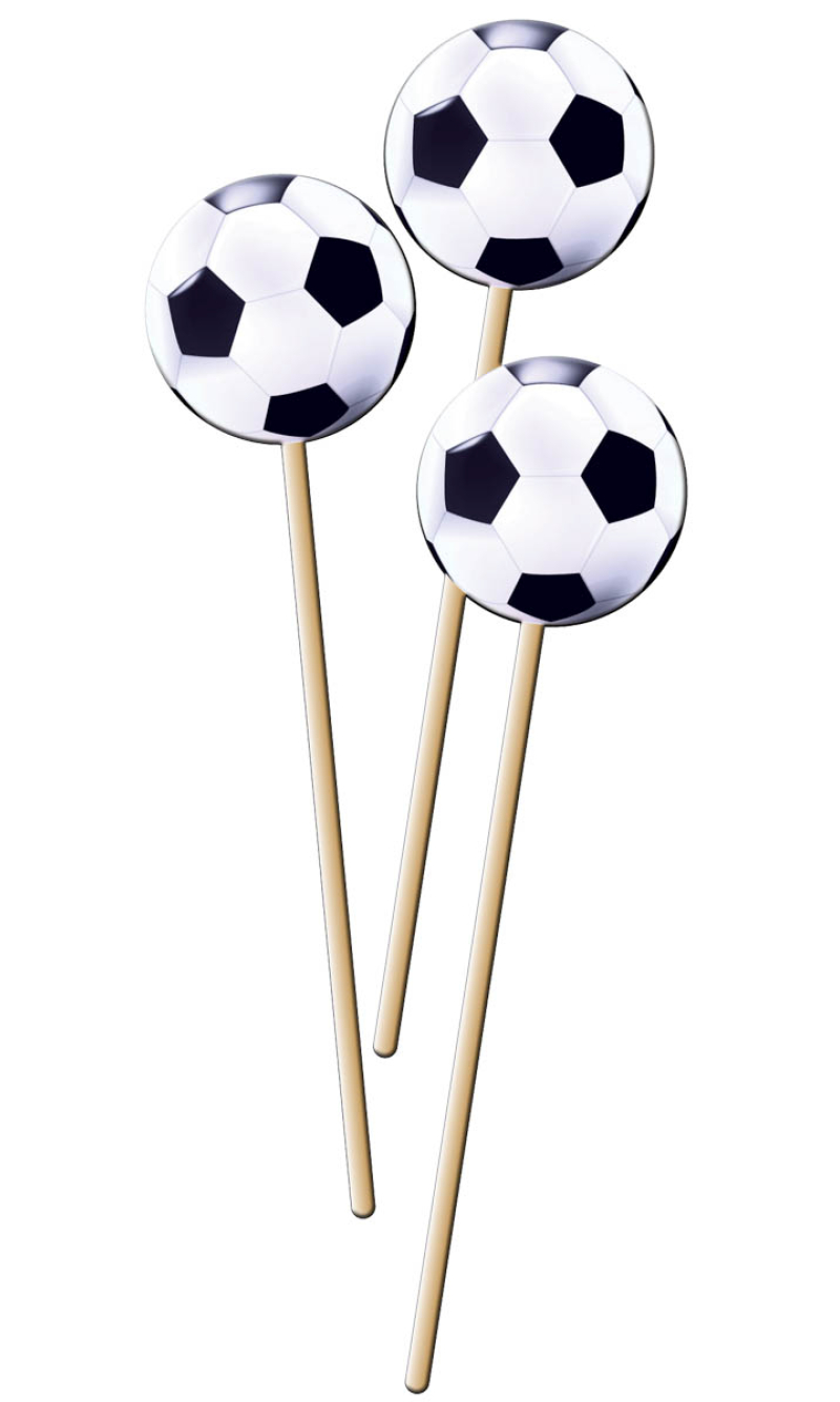 Football Party Pickers XL 20cm - 8pcs