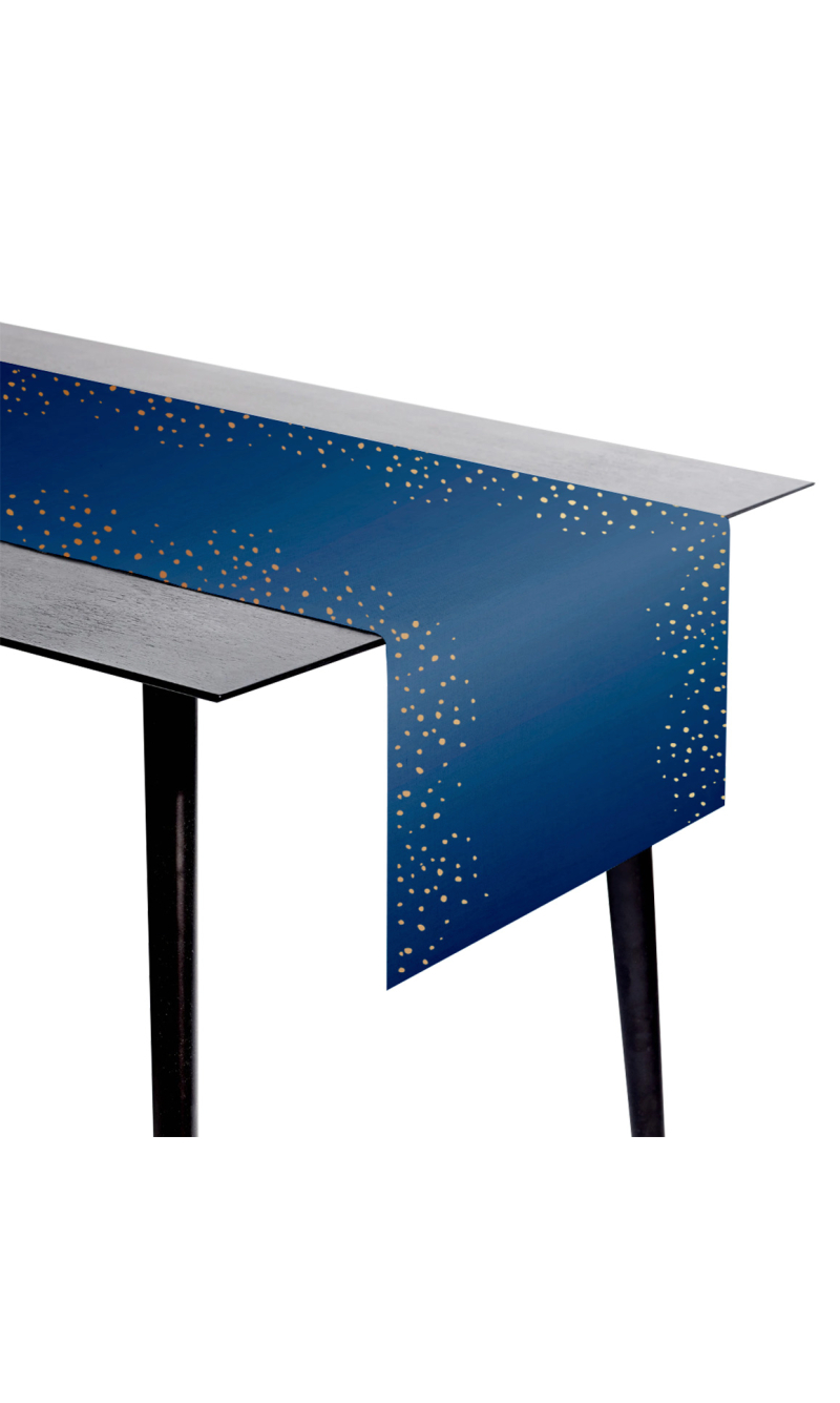 Tablerunner Elegant True Blue - 240x40cm