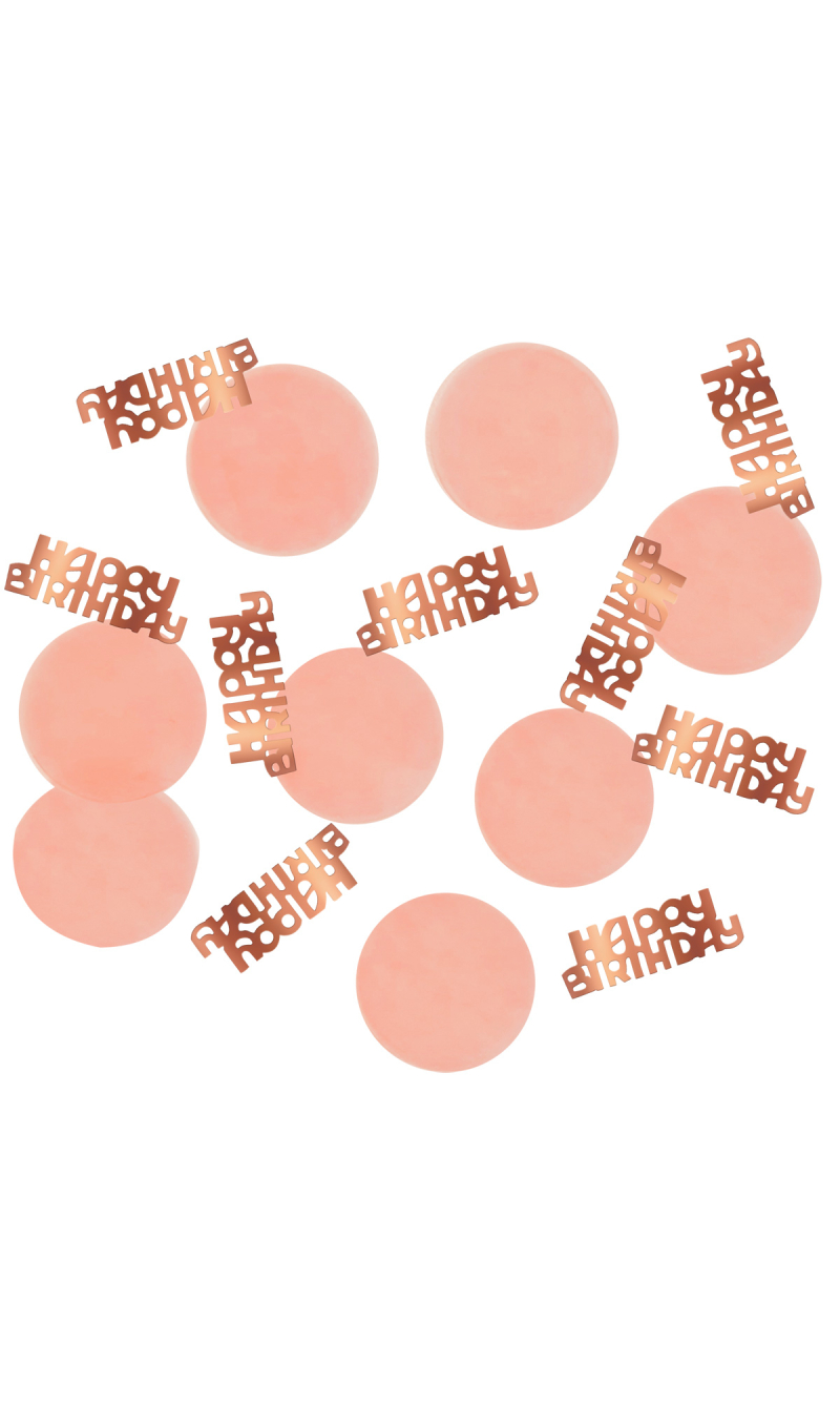 Happy Birthday Confetti Elegant Lush Blush - 25g