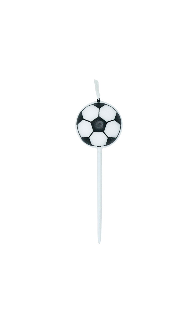 Football Cake Candles 2.4cm - 5pcs