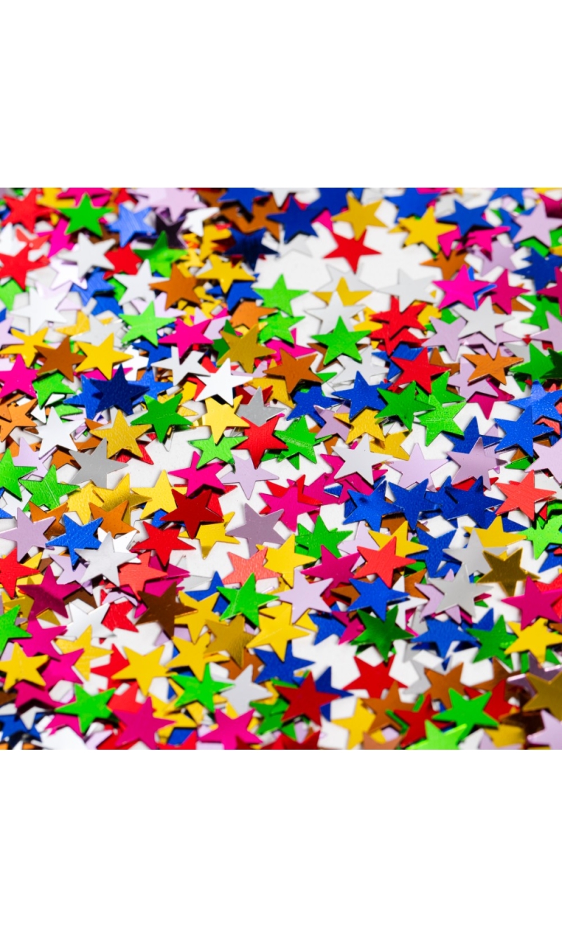 Table Confetti Multicolour Stars - 14g