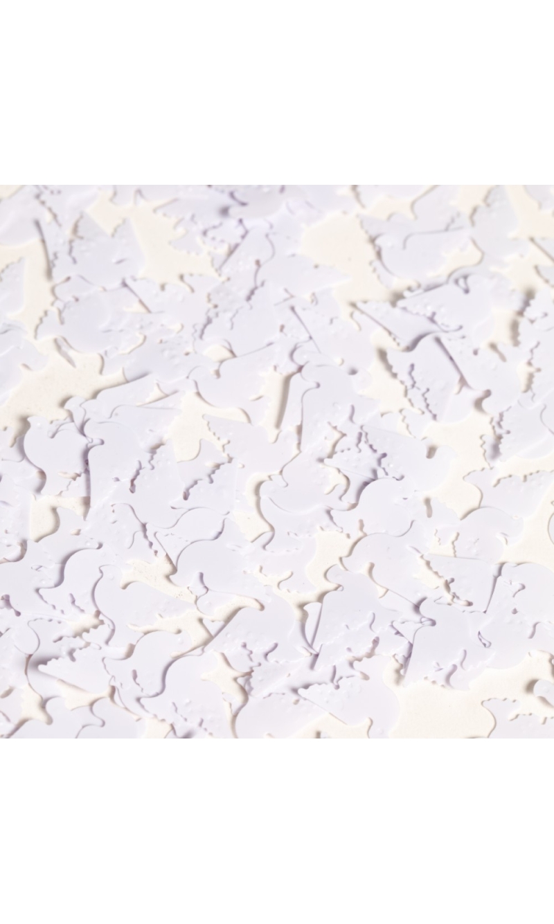 Table Confetti White Doves - 14g