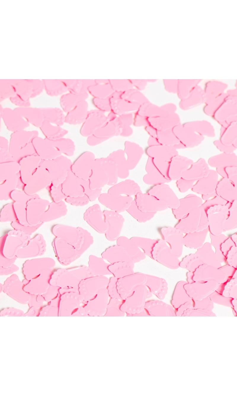 Table Confetti Pink Baby Feet - 14g