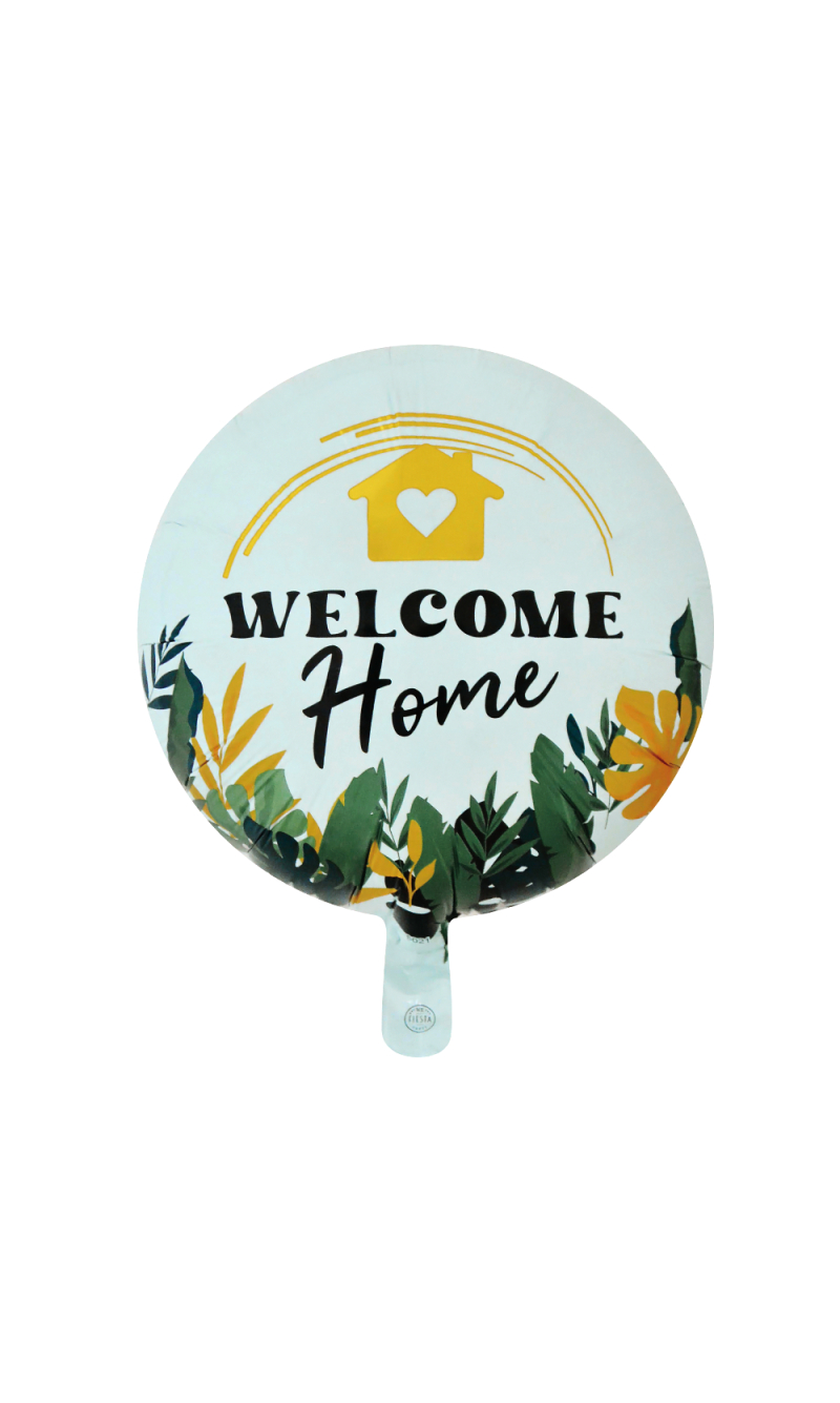 Foil Balloon 18 Inch Round - Welcome Home