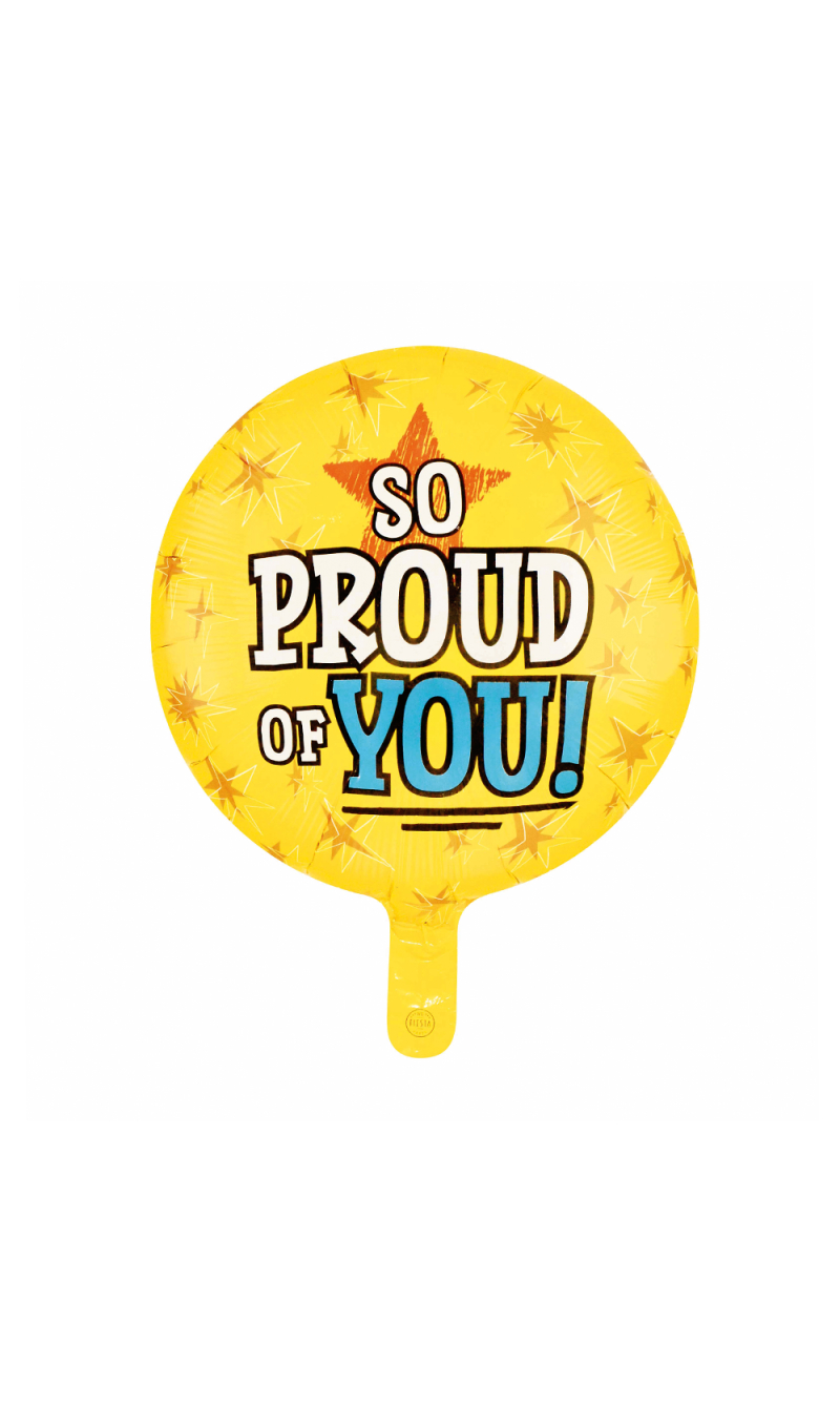 Foil Balloon 18 Inch Round - So Proud Of You