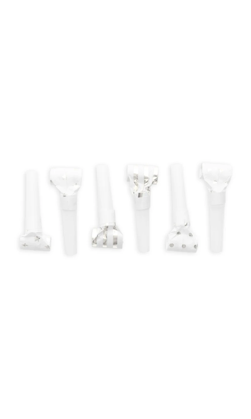 Blow Outs Silver - 6pcs