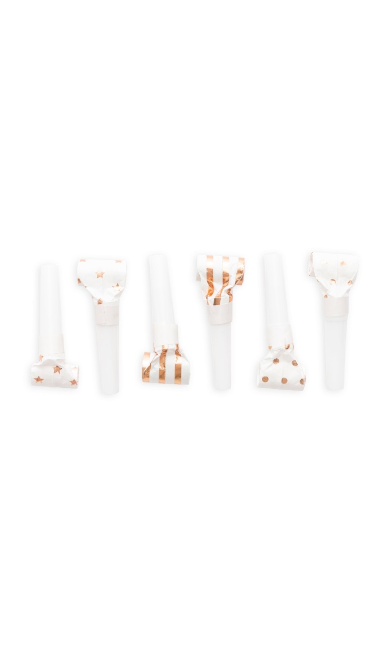 Blow Outs Rose Gold - 6pcs