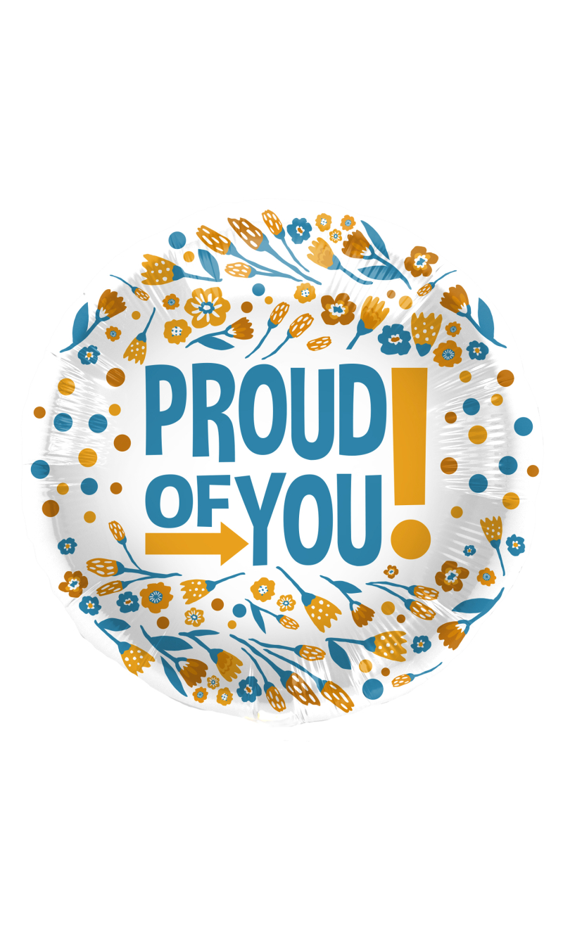 Foil Balloon Proud of You - 45cm