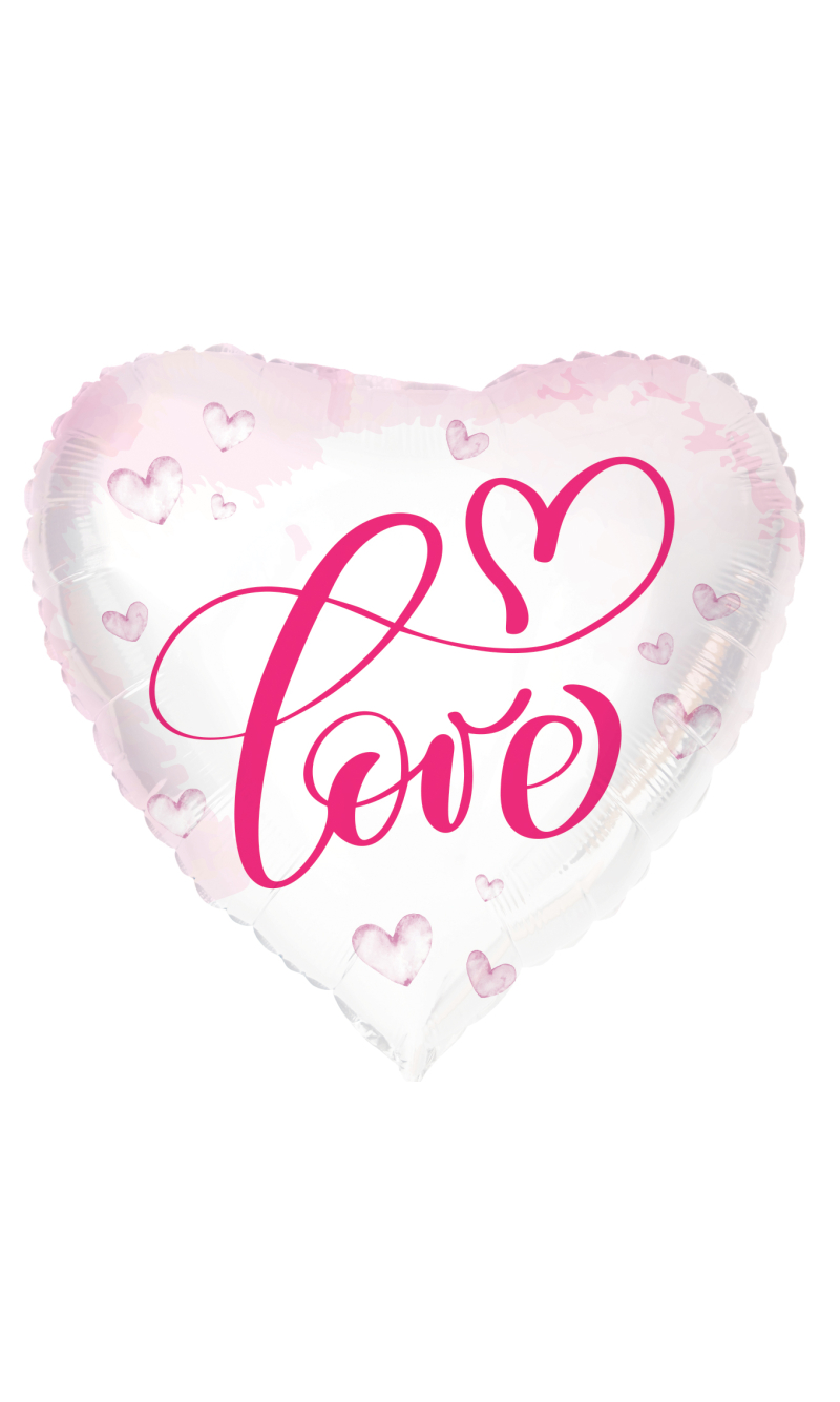 Foil Balloon Heart-shaped Love - 45cm