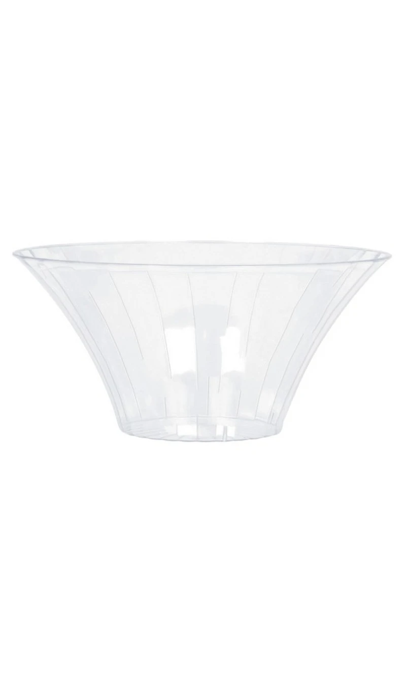 Clear Plastic Candy Container 18 x 9cm