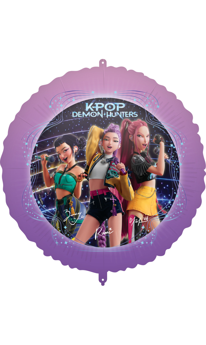 K-Pop Demon Hunters Foil Balloon 18Inch (45cm)