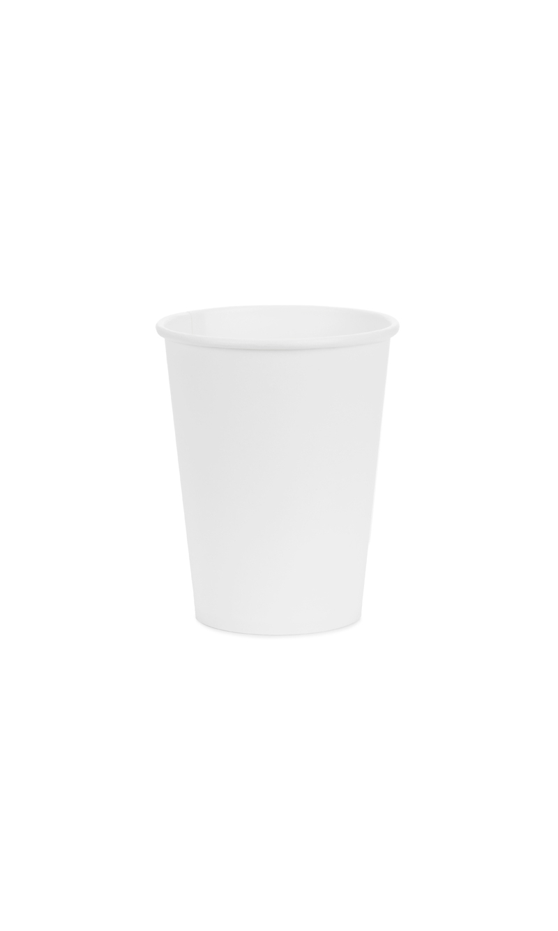 Paper Cups White 250ml - 6pk