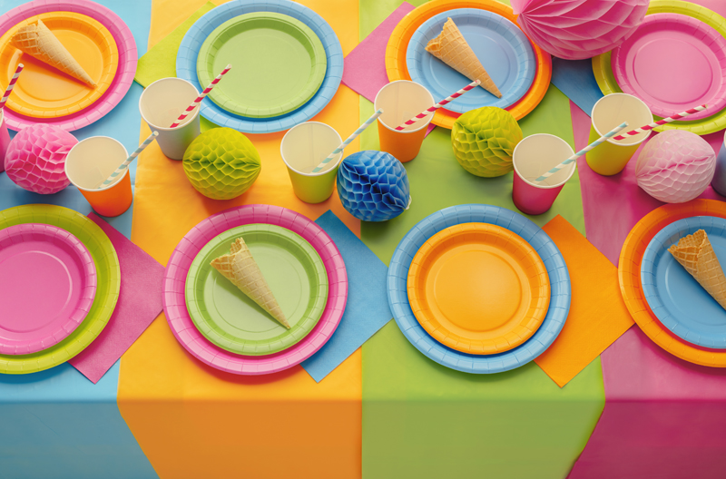 Paper Napkins Dark Pink 33x33cm - 20pk - Image 7