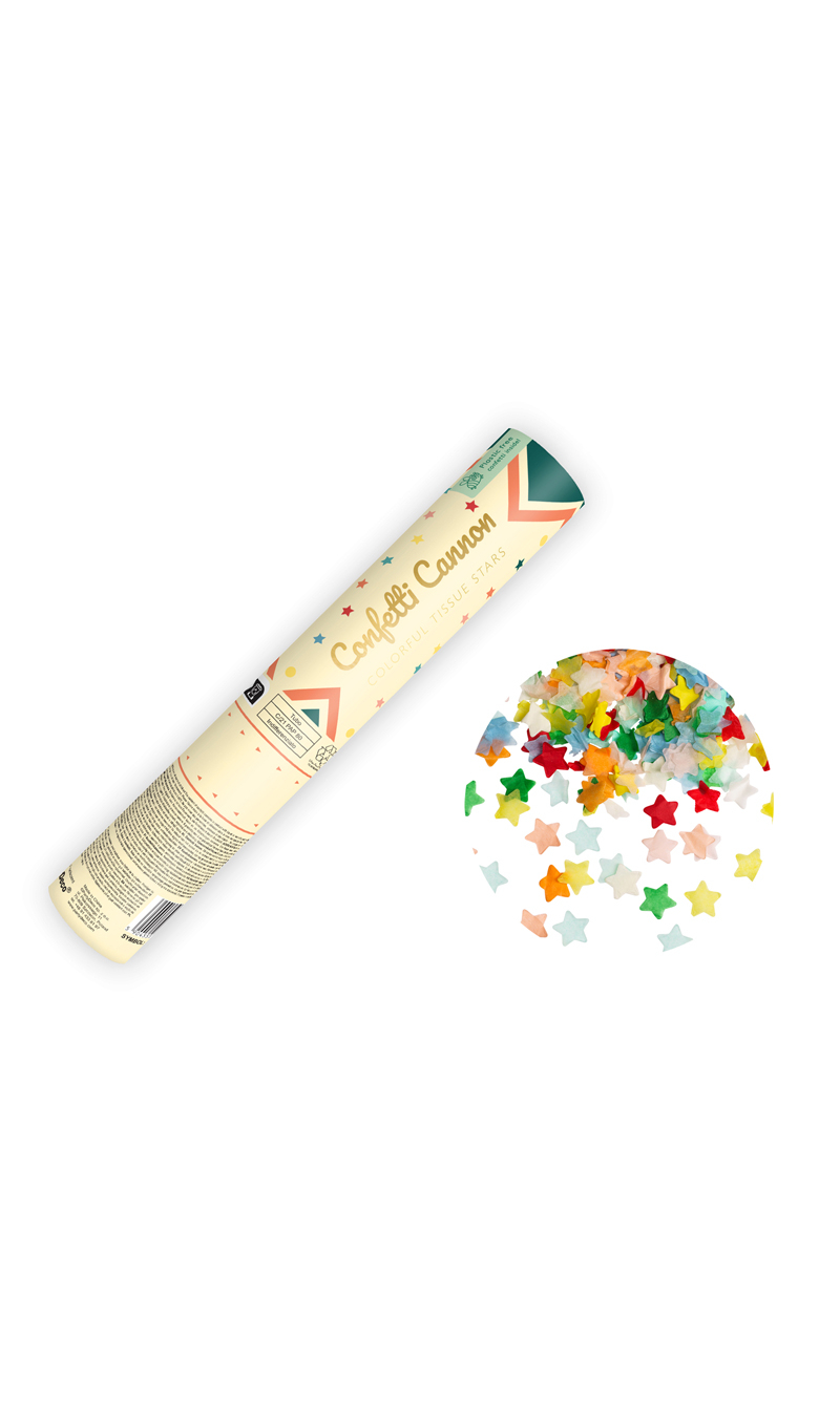 Confetti Cannon Circus Mix 20cm (Tissue Paper)
