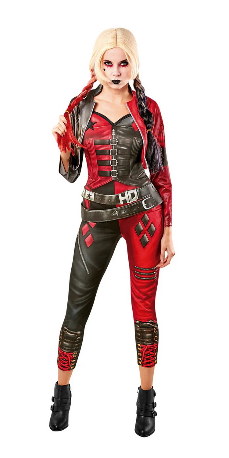 Official Licensed Deluxe Harley Quinn SQ2 - Adult Size Small