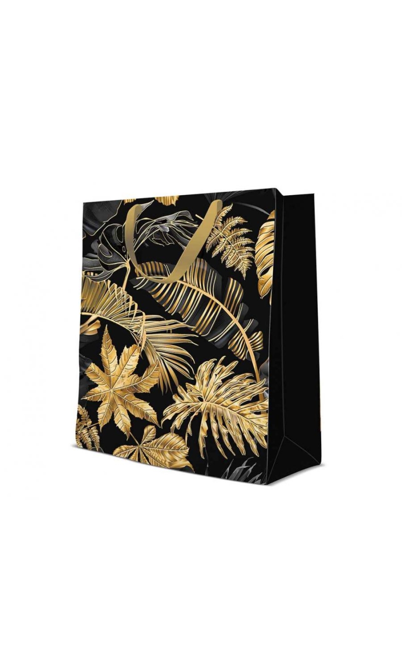 Paw Bag Premium Gold Leaves Large
