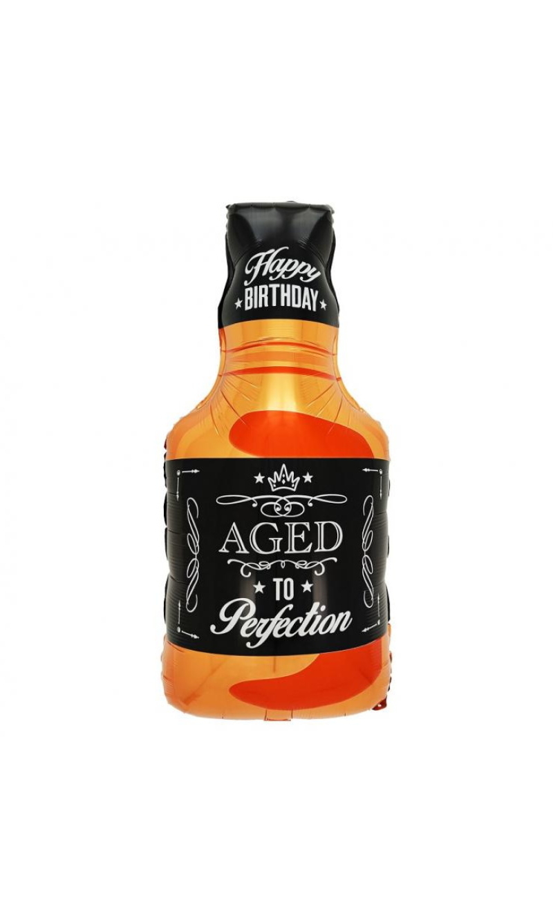 Whisky Aged To Perfection Foil Balloon 32x65cm