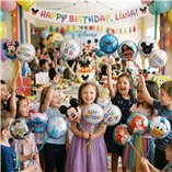 Mini Air Filled Balloons