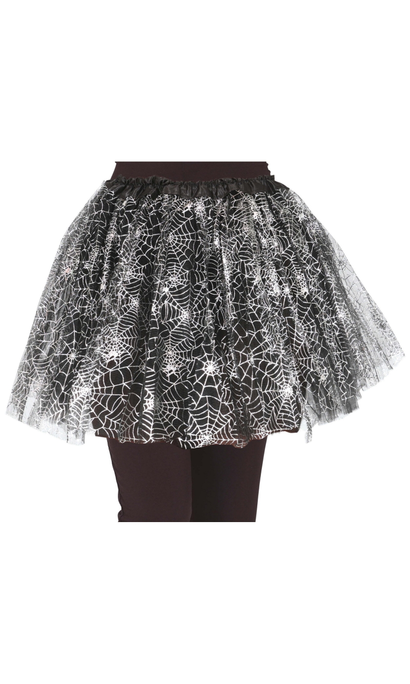 Halloween Spider Web Tutu 30cm - Child One Size