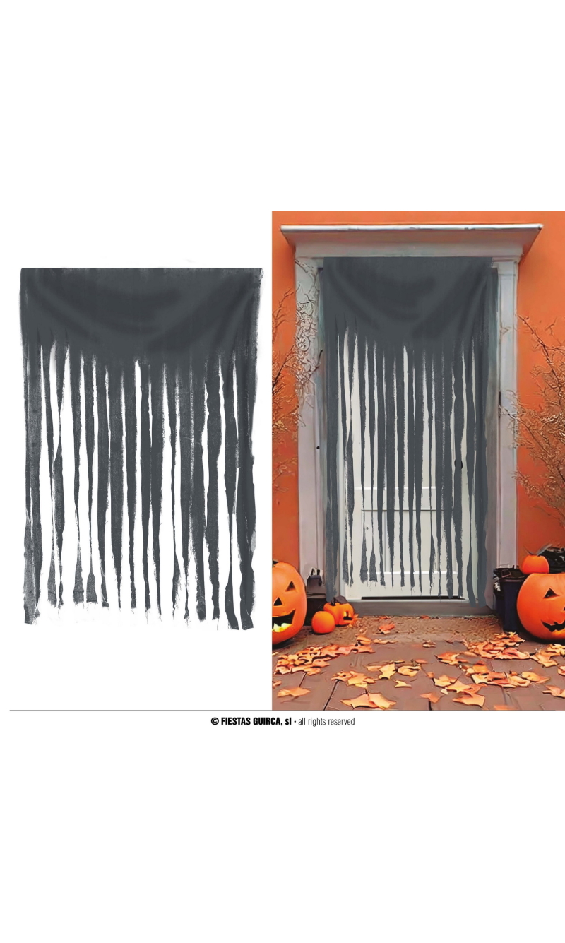 Halloween decoration Curtain Curtain 100x200cm Grey