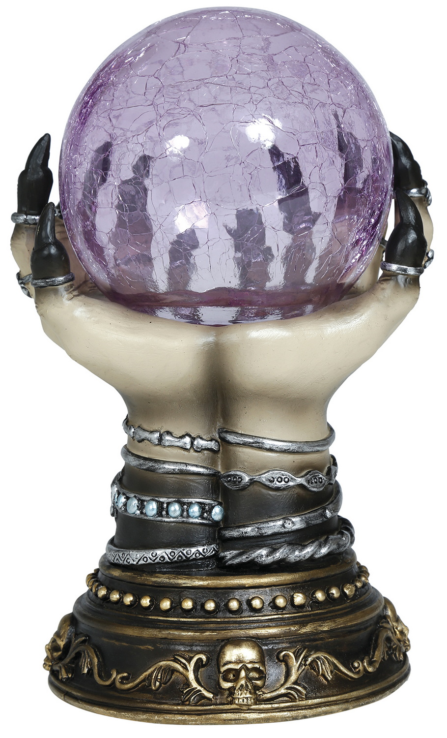 Halloween Fortune Teller Crystal Ball With Light 23cm - Image 3