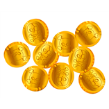Pirate Party Coin Confetti - 50pcs