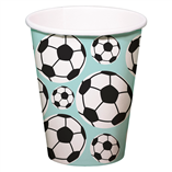 Fantastic Football Party Cups 250ml - 8pcs