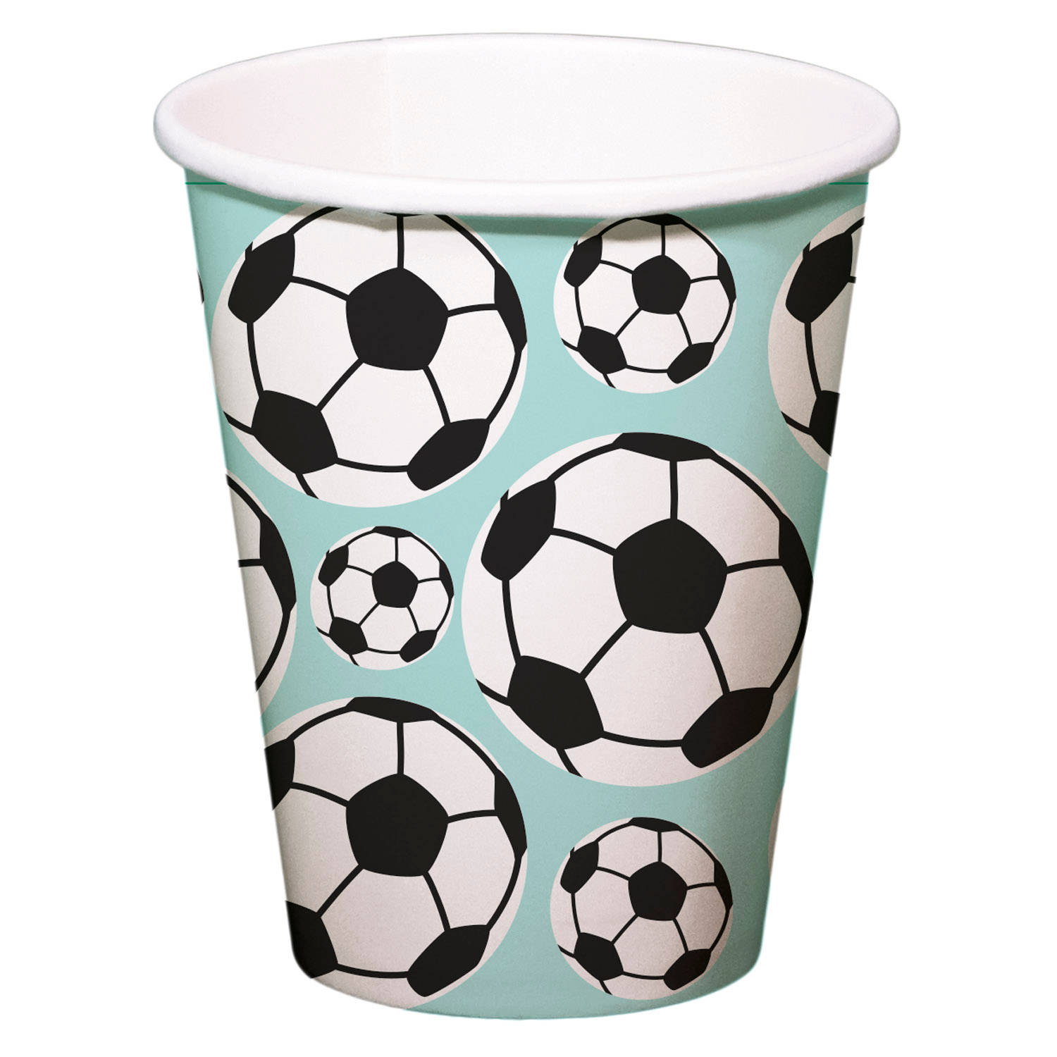Fantastic Football Party Cups 250ml - 8pcs