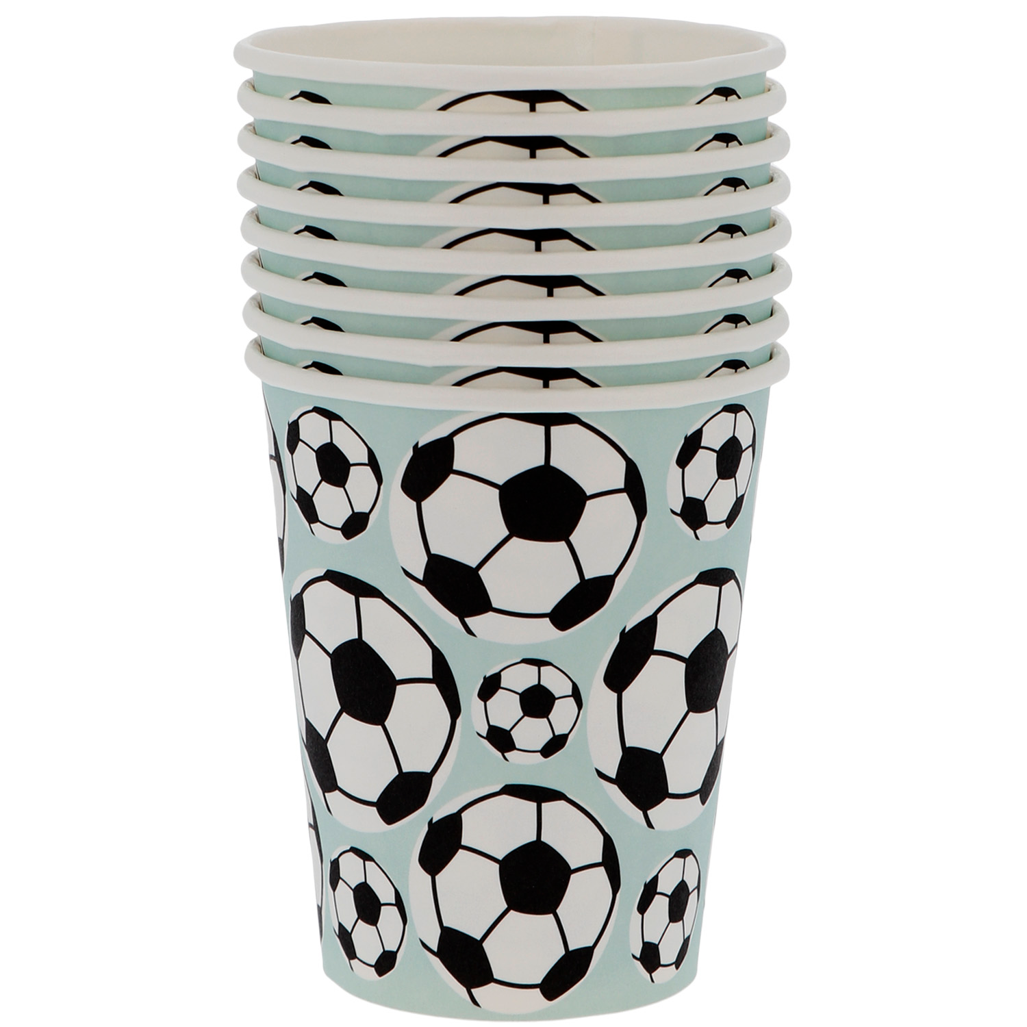 Fantastic Football Party Cups 250ml - 8pcs - Image 3
