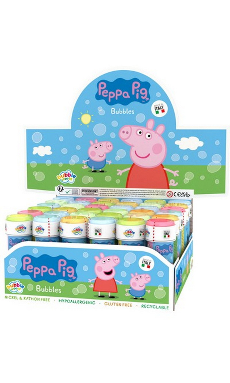 Peppa Pig Play Bubbles Tub 60ml